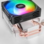 Mars Gaming MCPU-X2 Disipador CPU Low Profile Negro FRGB